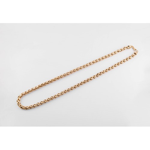 696 - A GOLD CHAIN