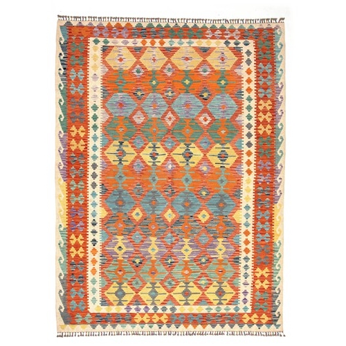 19 - A CHOBI KILIM 294 by 200cm