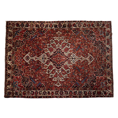 37 - A BAKHTIARI RUG 540 by 370cm