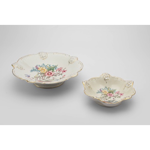 542 - A ROSENTHAL PEDESTAL DISH AND BOWL