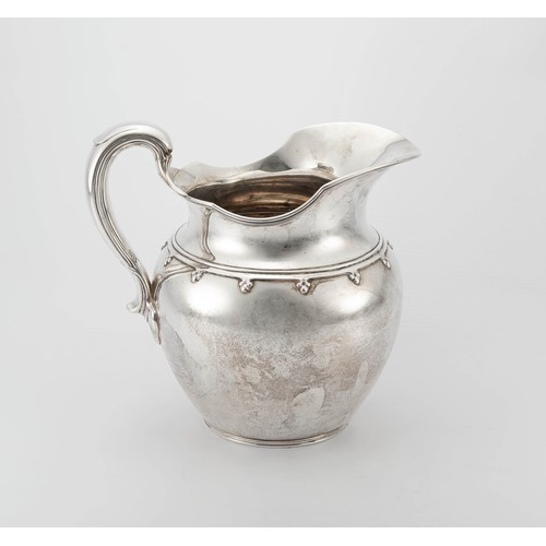 470 - A TIFFANY AND CO SILVER WATER PITCHER