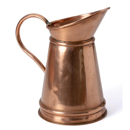 928 - A COPPER JUG