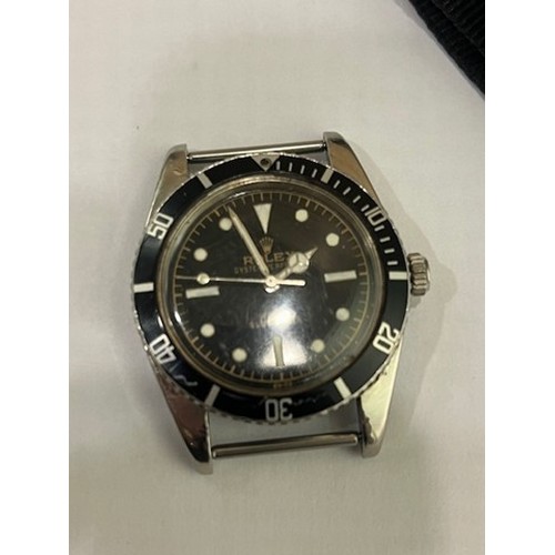 743 - A GENTLEMAN'S ROLEX SUBMARINER 5508 STAINLESS-STEEL WRISTWATCH