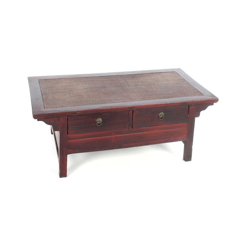 542 - A CHINESE-STYLE LOW SIDE CABINET