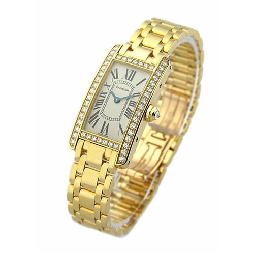 11013 - CARTIER AMERICAINE WATCH & JEWELLERY                                        SET