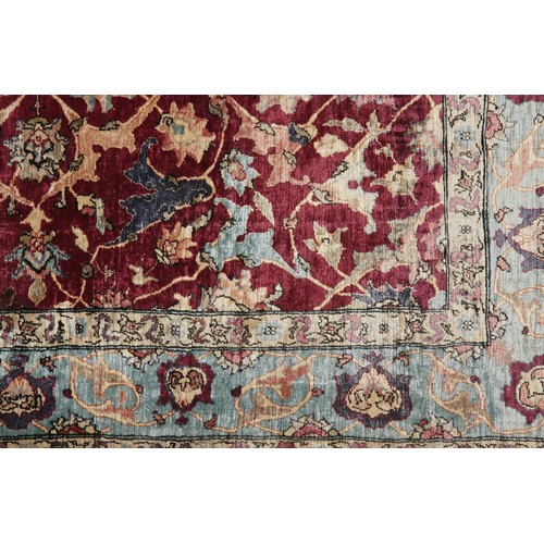 13 - A SILK HEREKE, TURKEY, MODERN93 by 68cm