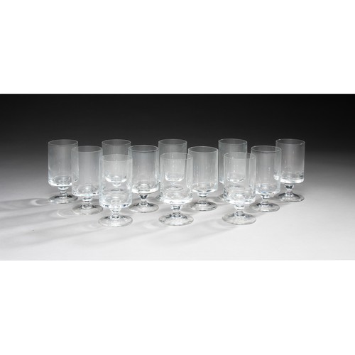 227 - A SET OF TWELVE ROSENTHALL SHERRY GLASSES