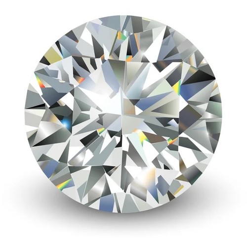 903 - AN UNSET NATURAL DIAMOND 0,40 CARATS