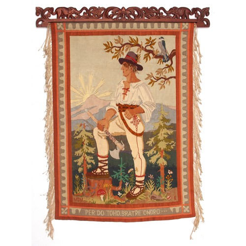 2 - A HANGING TAPESTRY, MODERN