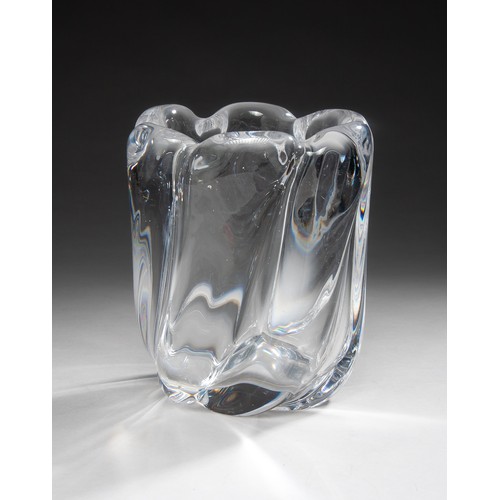 307 - AN ORREFORS GLASS VASE