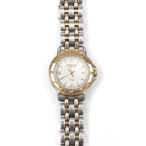 1024 - A LADIES RAYMOND WEIL TANGO WRISTWATCH