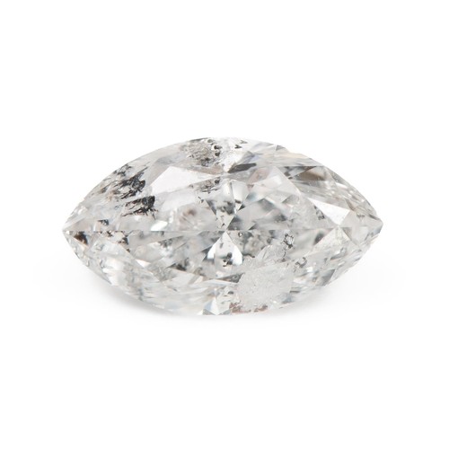 901 - AN UNSET NATURAL DIAMOND 0,29 CARATS