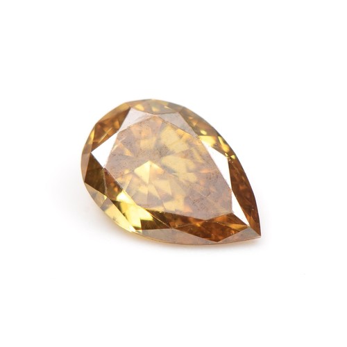 905 - AN UNSET NATURAL DIAMOND 0,50 CARATS 