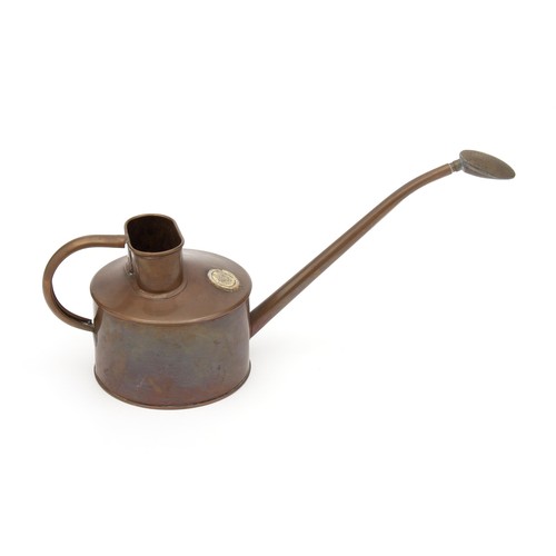 83 - A COPPER WATERING CAN, HAWS LONDON, 20TH CENTURY