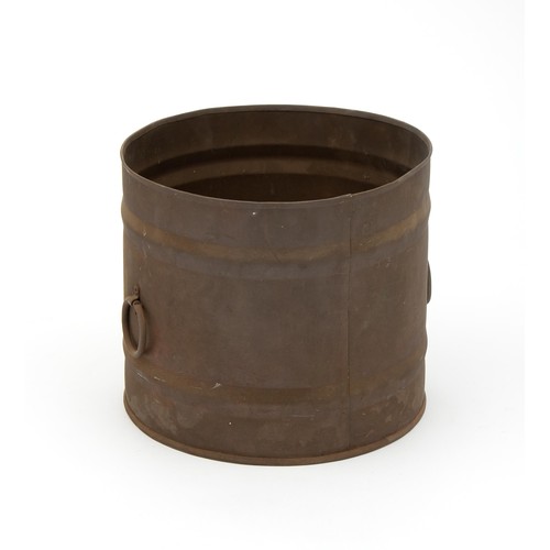 121 - A BRASS BUCKET 