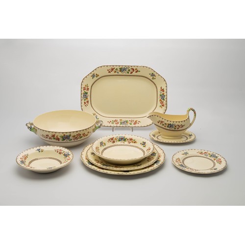 268 - A COPELAND SPODE STRATHMERE 'ROYAL JASMINE' PATTERN PART DINNER SET