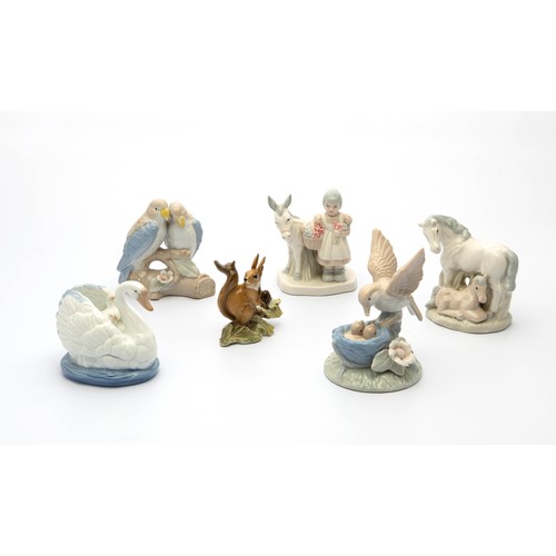 365 - FIVE 'HERITAGE PORCELAIN' FIGURINES