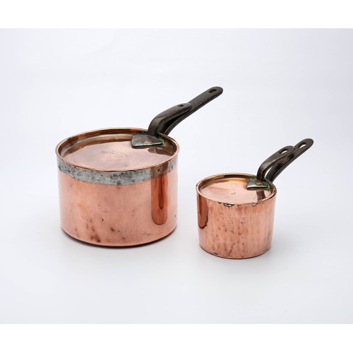 163 - TWO SAUCEPANS