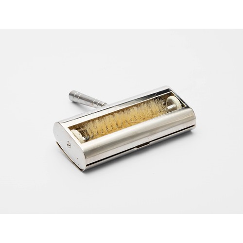 166 - A STAINLESS STEEL TABLE BRUSH