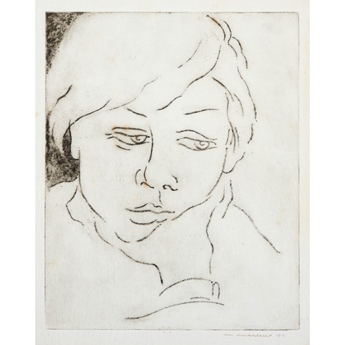 631 - Margaret Maskew (South African 1934 - 2002) PENSIVE FIGURE