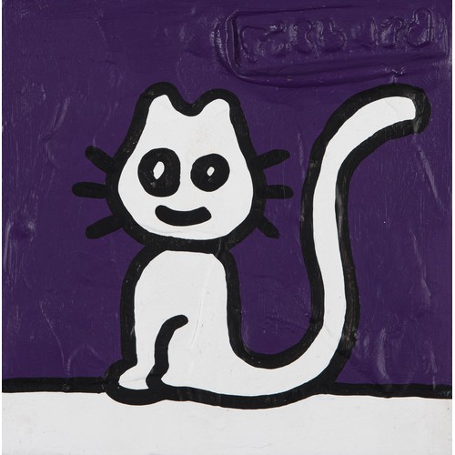 642 - Richard Scott (South African 1968 - ) PURPLE CAT