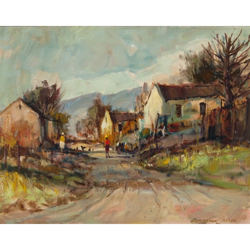 696 - Christiaan Nice (South African 1939 - ) FARM ROAD