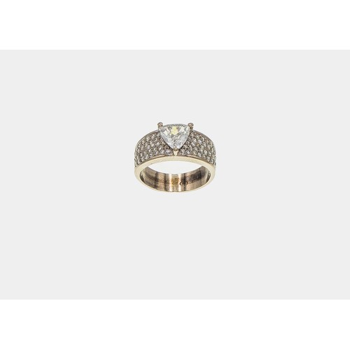 11001 - A NATURAL DIAMOND DRESS RING