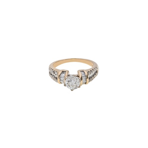 11002 - A NATURAL DIAMOND DRESS RING