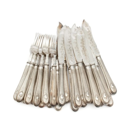 830 - AN ELECTROPLATE CUTLERY SET