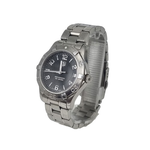 980 - A LADIES TAG HEUER AQUARACER WRISTWATCH