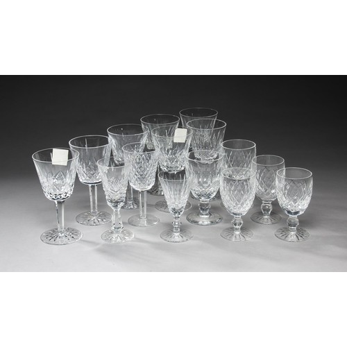 476 - EIGHT WATERFORD WINE GLASSES