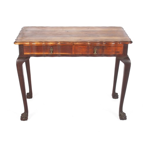 1063 - AN IMBUIA SIDE TABLE