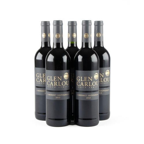 180 - 2013 Glen Carlou Cabernet Sauvignon5 x Bottles 750ml