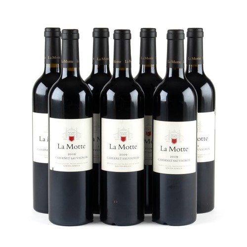 162 - 2009 La Motte Cabernet Sauvignon7 x Bottles 750ml