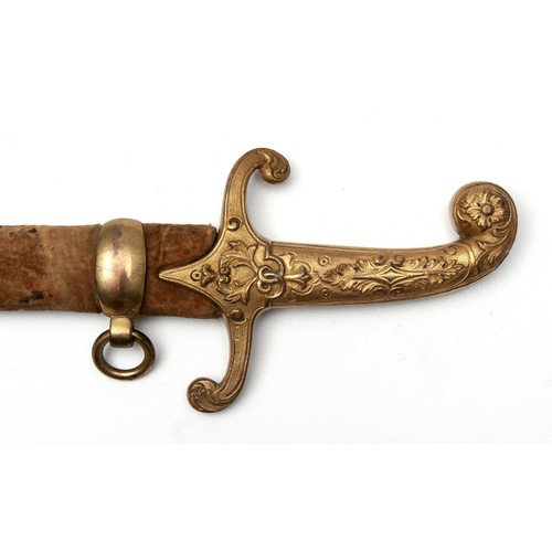 115 - A DECORATIVE INDIAN SWORD