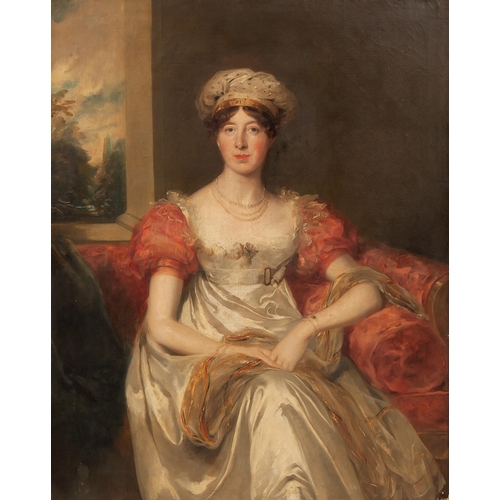 394 - Thomas Phillips (British 1770 – 1845) LADY AUGUSTA FANE, COUNTESS OF LONSDALE