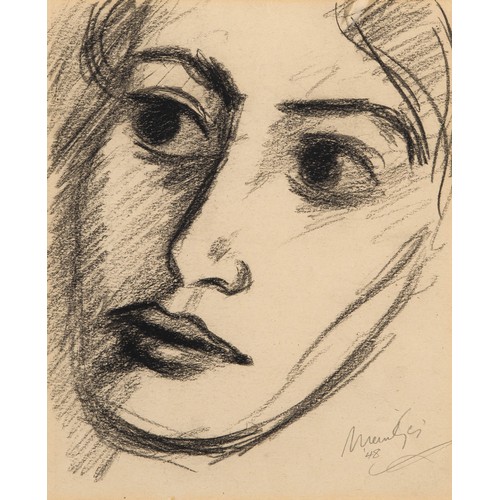 300 - Johannes Petrus Meintjes (South African 1923 - 1980) STUDY OF A FACE