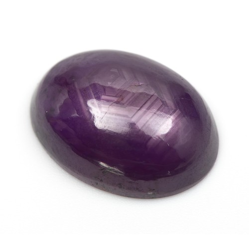 879 - AN UNSET AMETHYST, 6.50 CARATS