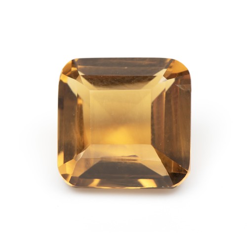 882 - AN UNSET CITRINE, 4.98 CARATS