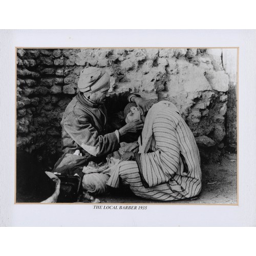 36 - Elia Kahvedjian (Palestinian 1910 - 1999) THE LOCAL BARBER 1935