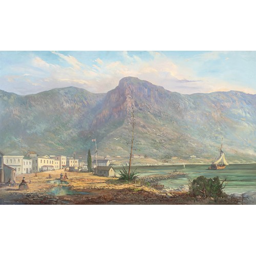 441 - Gabriel Cornelius de Jongh (South African 1913 - 2004) SIMONSTOWN SQUARE AND CODER ISLAND