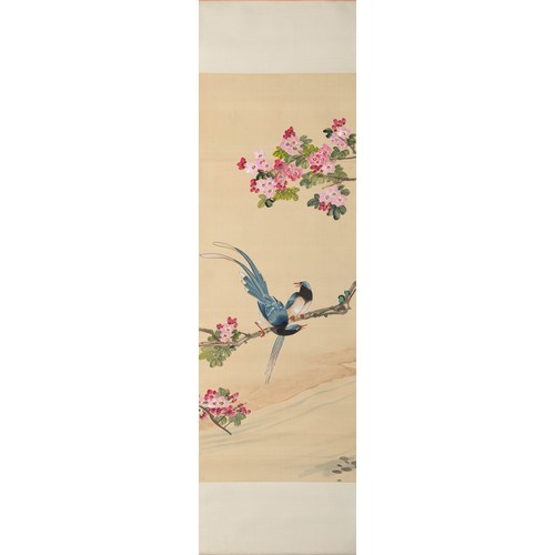 56 - FOUR CHINESE PAINTINGS ON SILK