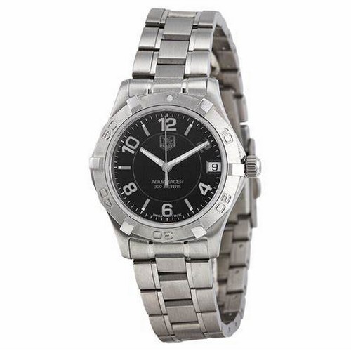 980 - A LADIES TAG HEUER AQUARACER WRISTWATCH