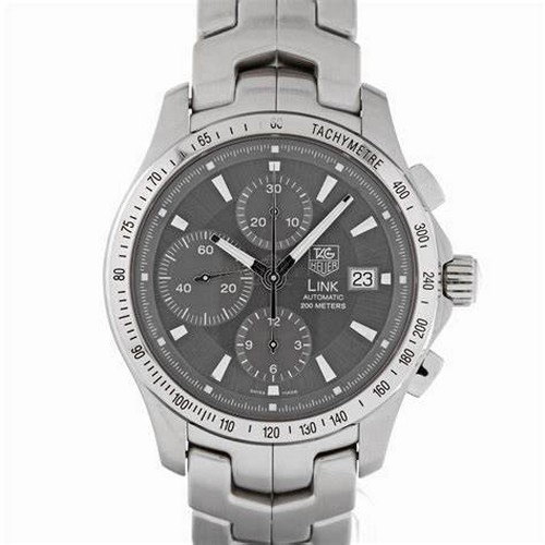 990 - A GENTLEMAN'S TAG HEUER CHRONOGRAPH LINK WRISTWATCH