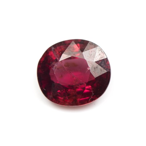 178 - A CERTIFIED NATURAL GARNET, 1.23 CARATS