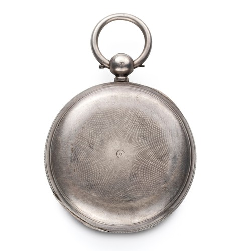 14 - A SILVER HUNTER CASED POCKET WATCH, H .C GALPIN, GRAHAMSTOWN