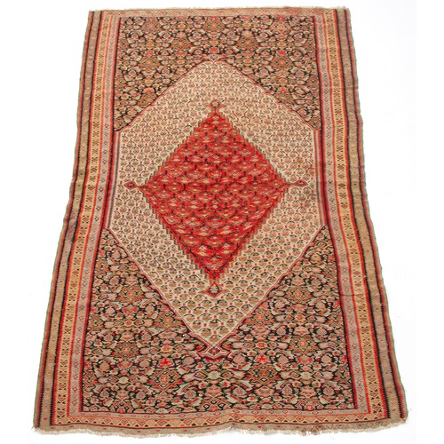 10 - A SENEH KILIM, IRAN193 by 122cm