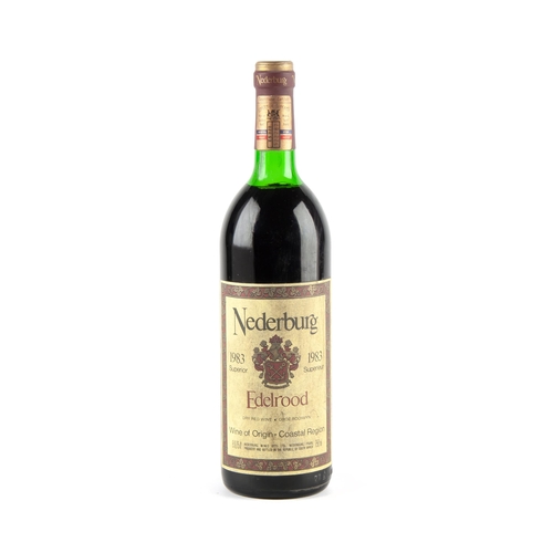 1163 - 1983 Nederburg Edelrood 1 x Bottle 750ml