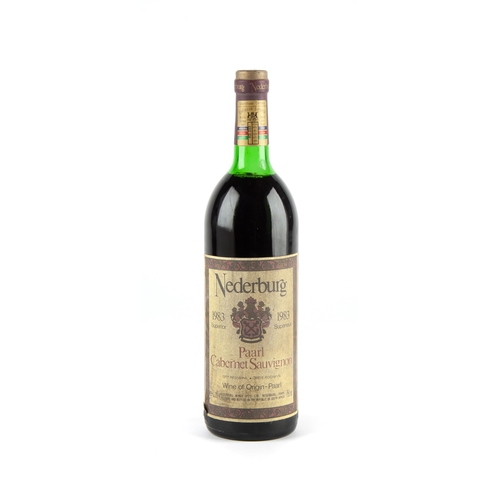 1164 - 1983 Nederburg Cabernet Sauvignon1 x Bottle 750ml