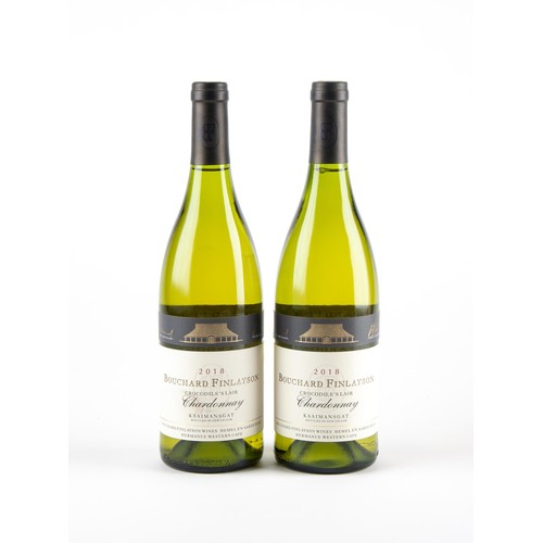 1167 - 2018 Bouchard Finlayson Crocodile's Lair Kaaimansgat Chardonnay 2 x Bottles 750ml